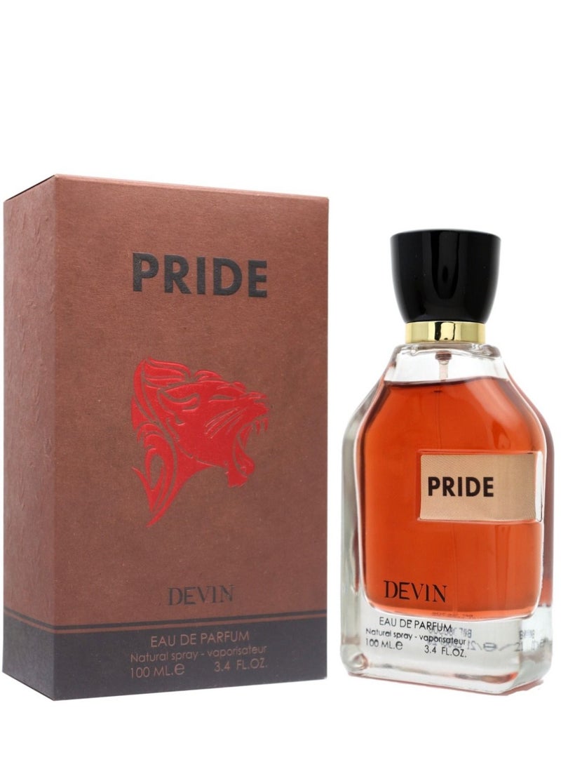 EAU DE PARFUME Pride perfume by Divan for Unisex - Eau de Parfum - 100 ml 