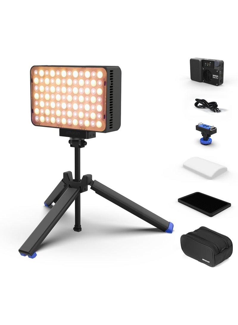 Aputure Amaran Ace 25x Bi Color LED Video Light Kit 32W On Camera Light 2700K to 6500K USB C Fast Charging Magnetic Mount Wireless App Control Portable Light for Vlogging Filmmaking Photography Charcoal Ace 25x Charcoal Kit - Image 1