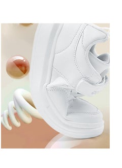 BOBDOG Children's Leather Waterproof White Sports Shoes  - Image 5