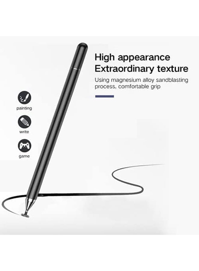 Passive Capacitive Stylus Pen with 2 Replaceable Tips , Model DA-T13 , High Precision Transparent Disc Tip, No Battery Required, Smooth Writing & Drawing, Universal Compatibility with iPad, iPhone, Android, and Touchscreen Devices  - Image 5