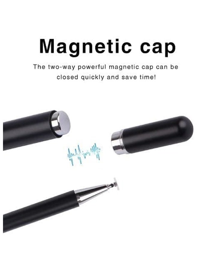 Passive Capacitive Stylus Pen with 2 Replaceable Tips , Model DA-T13 , High Precision Transparent Disc Tip, No Battery Required, Smooth Writing & Drawing, Universal Compatibility with iPad, iPhone, Android, and Touchscreen Devices  - Image 4