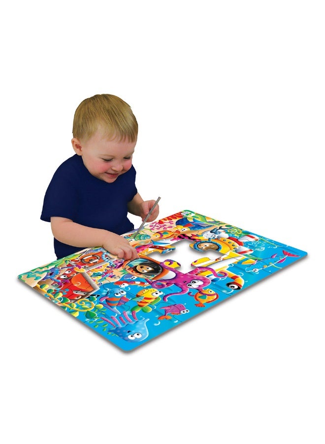 THE LEARNING JOURNEY MY FIRST BIG FLOOR PUZZLE -OCEAN FRIENDS - Image 2