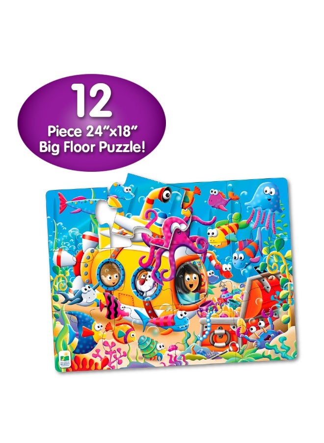 THE LEARNING JOURNEY MY FIRST BIG FLOOR PUZZLE -OCEAN FRIENDS - Image 4