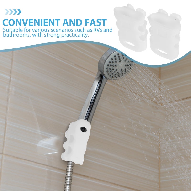 Suction Cup Shower Holder, Non-Drilling Installation, Secure Grip for Showerheads - Image 3