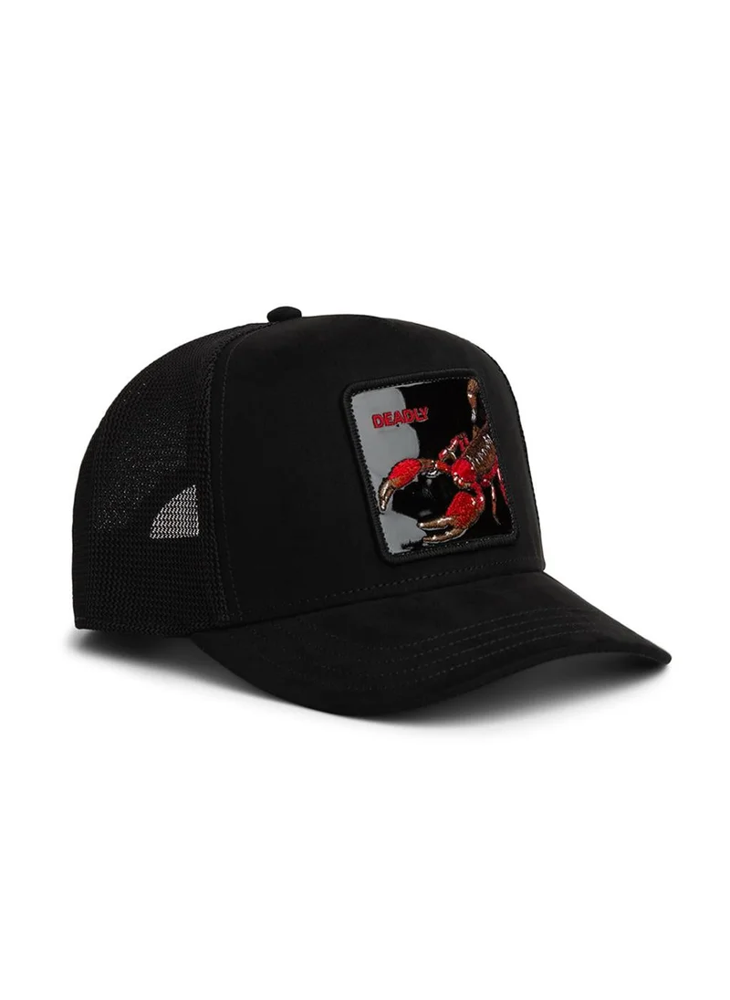 جورين بروس. Goorin Bros. Black Out Scorpion Trucker Cap