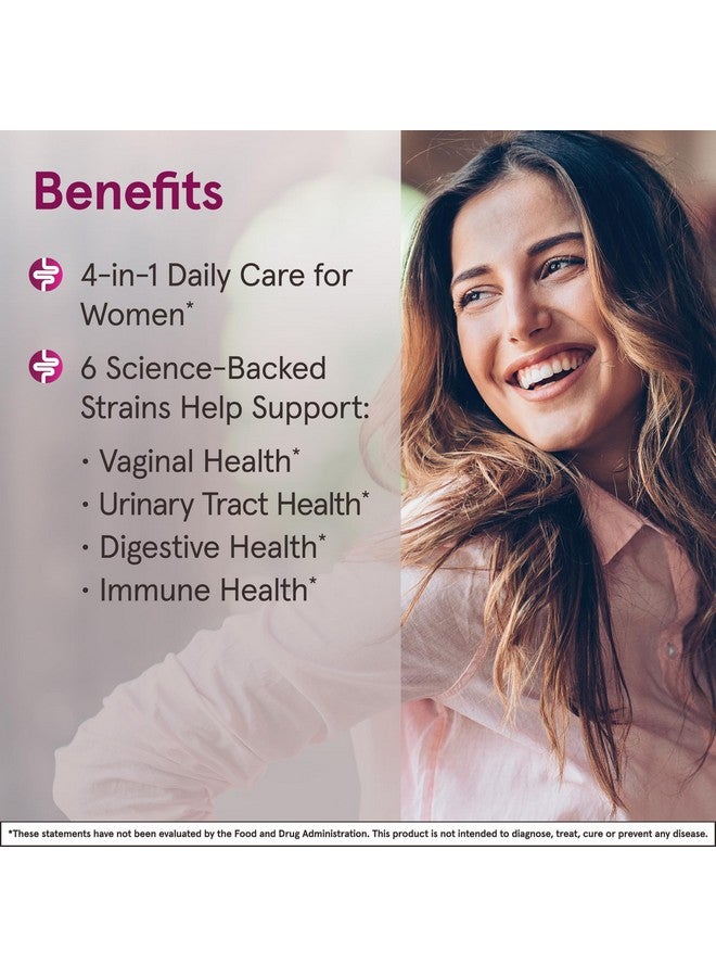 jarrow formulas جاررو فورمولا فيم دوفيليس بروبيوتيك للنساء - 10 مليار CFU، بروبيوتيك نسائي، دعم مهبلي، دعم المسالك البولية والهضمية، 30 كبسولة - Image 3