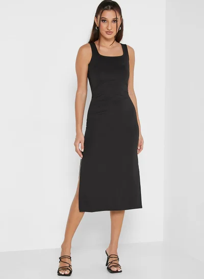 Ginger Square Neck Knit Dress