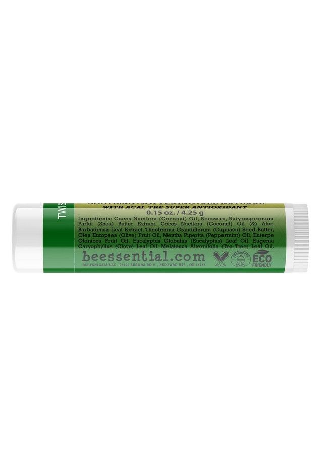 Beessential Beekeeper Made Beeswax Bulk Lip Balm 40 Count Peppermint | For Men Women And Children. Great For Gifts Showers & More - Image 3