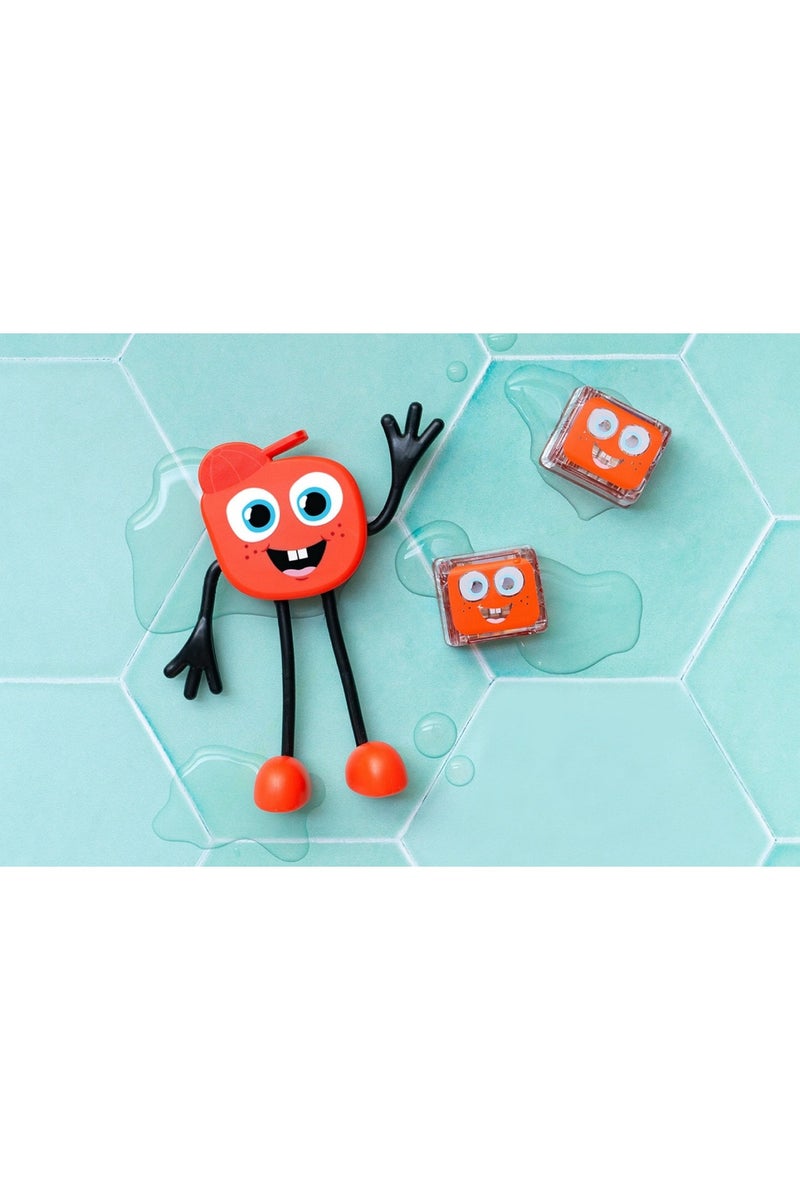 Glo Pals Bath Toy with Light-Up Cubes, Water-Activated, Sensory toy play Bathtime Play, Age 3 - Image 2