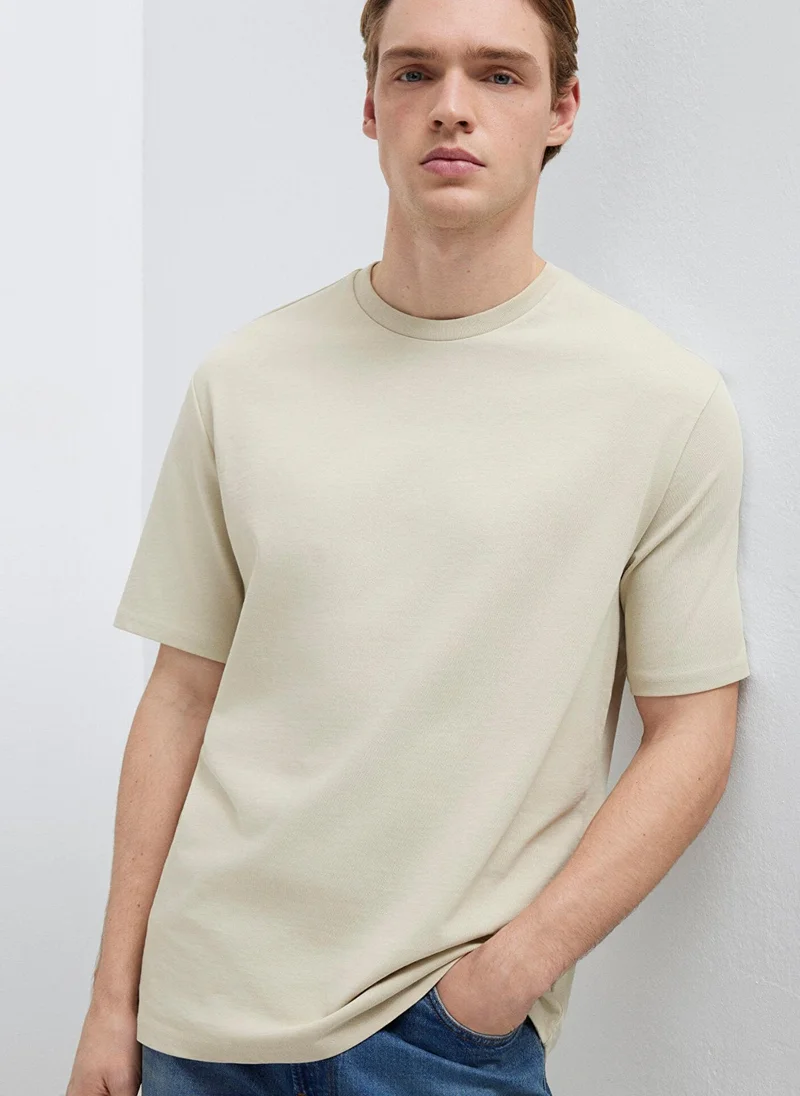 Mavi Crew Neck Regular Fit T-Shirt