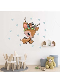 Kt Decoration Woodland Cute Baby Gazelle Children's Room Wall Decoration
