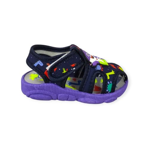 Coolz Kids Chu-Chu Sound Musical Sandals Coco-6 for Baby Boys and Girls Age 1-2 Years (Navy Blue, UK Footwear Size System, Toddler, Age Range, Medium, 21 Months, 24 Months) - Image 5