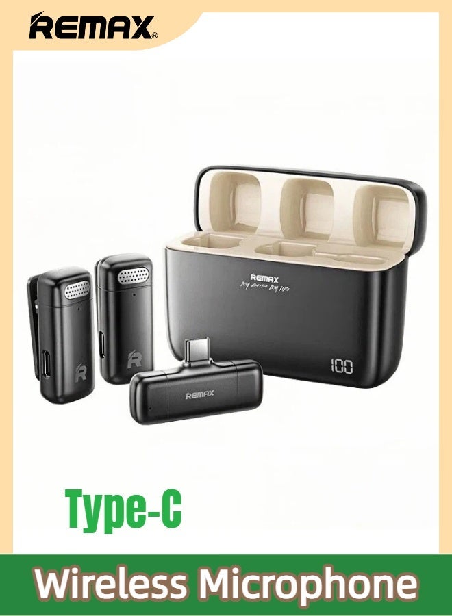 remax Remax K15 usb-c Wireless Lavalier Mic wireless Connection Type: Wireless