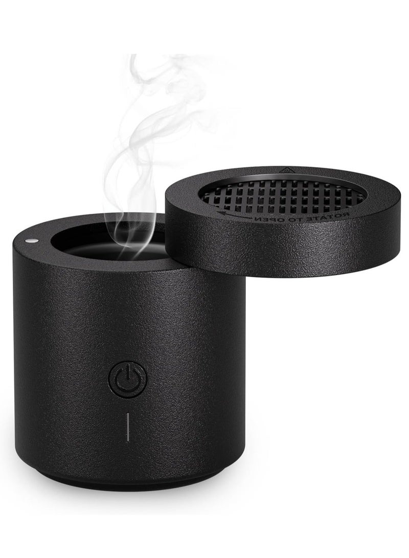 مبخرة كهربائية قابلة لإعادة الشحن عبر منفذ USB طراز BK-108، موزع روائح البخور العربي، حامل بخور للسيارة والمنزل والمكتب - Image 3
