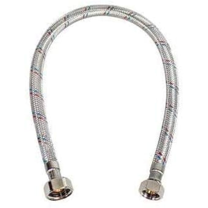 STAINLESS STEEL FLEXIBLE PIPE 60CM FOR WATER HEATER AND PLUMBING - Image 3