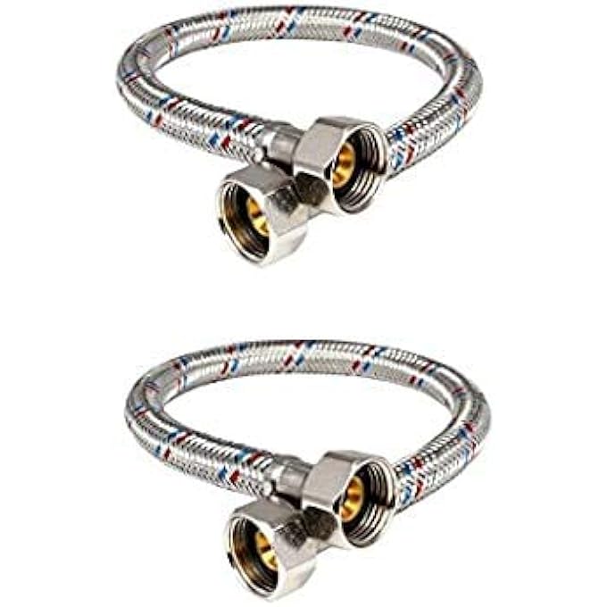 STAINLESS STEEL FLEXIBLE PIPE 60CM FOR WATER HEATER AND PLUMBING - Image 2