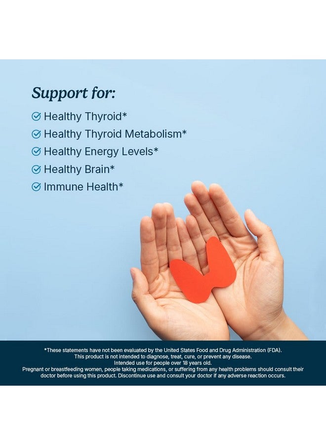 Santo Remedio Thyroid Plus, Thyroid Health, Healthy Brain, Healthy Energy Levels, Immune Health, Contains Vitamin B12, Iodine, Selenium, Zinc, Copper, L-Tyrosine, 60 Capsules, 30 Servings - Image 4