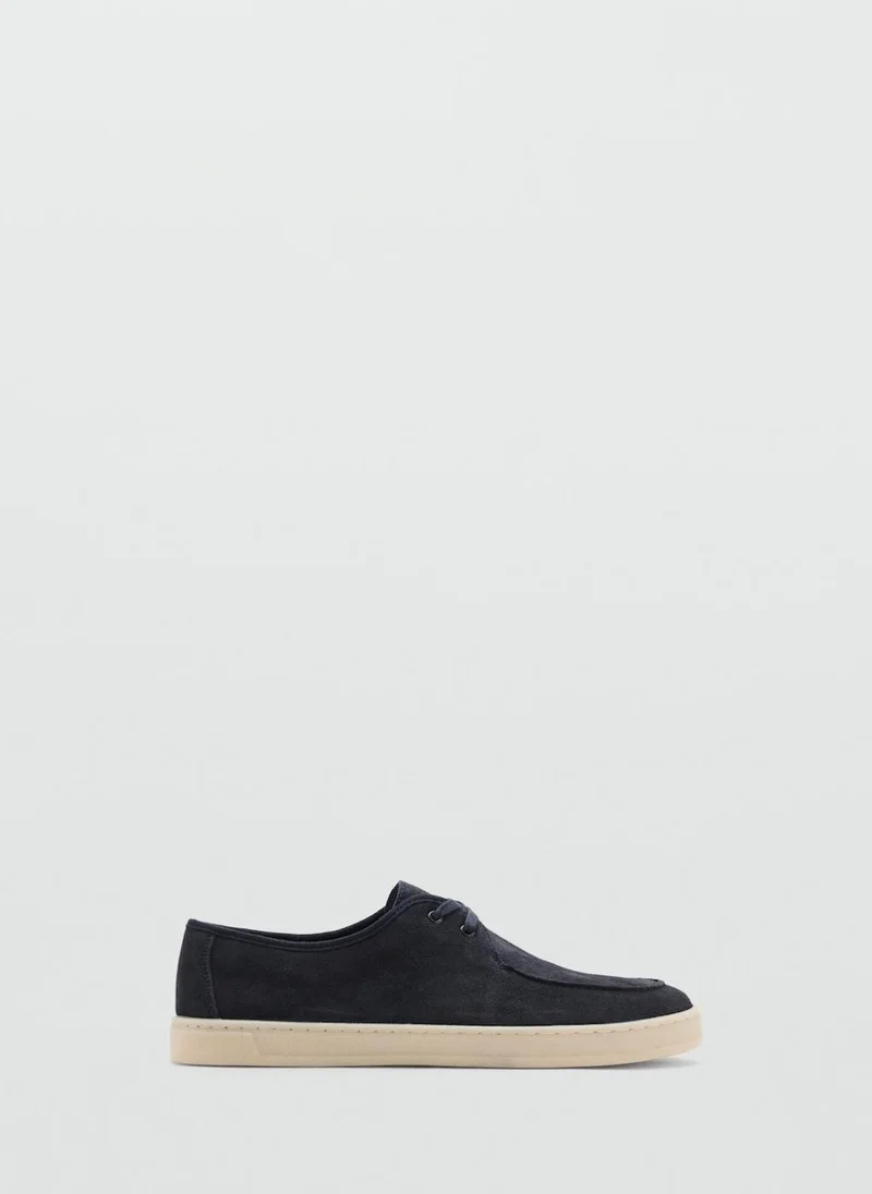 مانجو مان Casual Suede Nautical Shoes