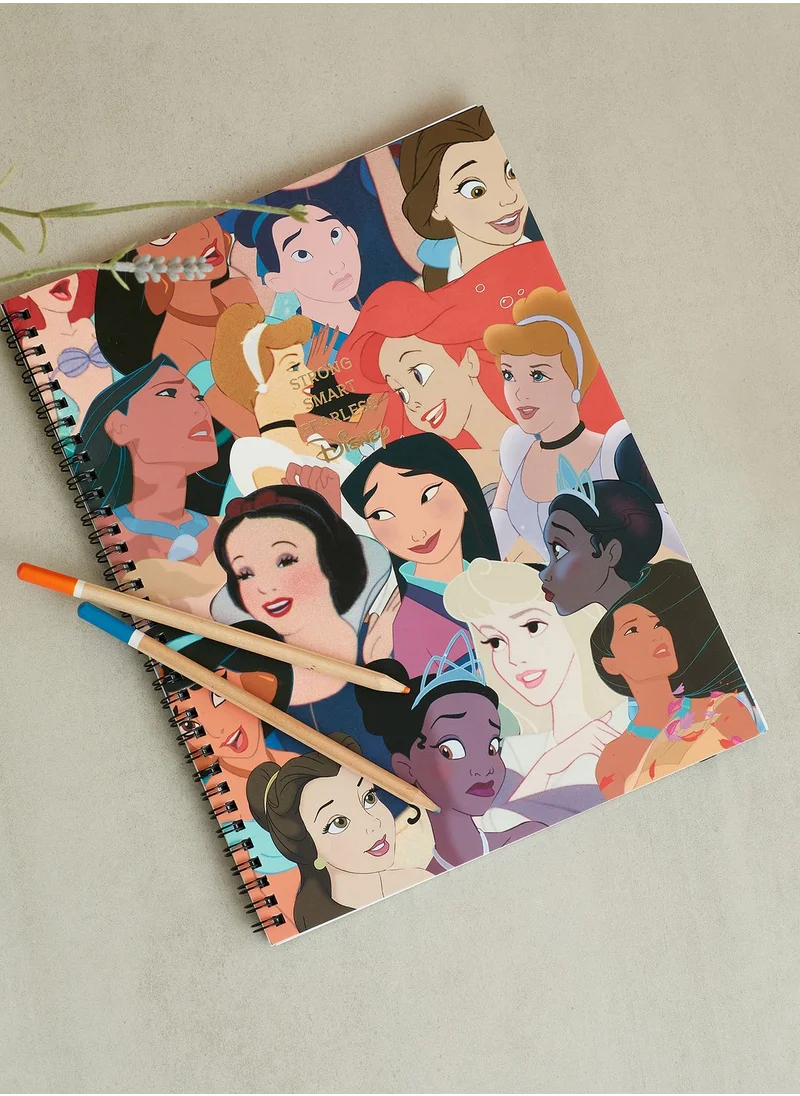 Typo A4 Disney Princess Spinout Notebook