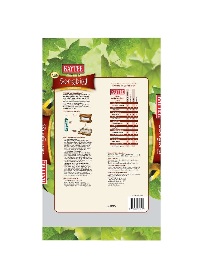 Kaytee Songbird Blend Black Oil Sunflower Seed Wild Bird Food Multicolour 43.81 x 26.92 x 6.35 cm 81053  - Image 3