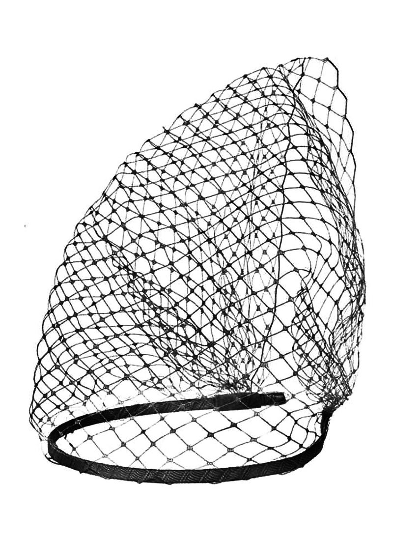 1920s Mesh Veil Headband Vintage Fascinators Bridal Wedding Tea Party Veil for Women（Black） - Image 3