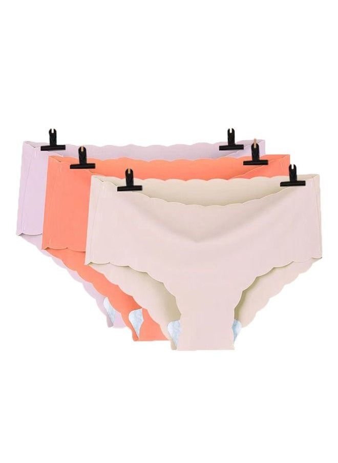Zeemey - Zeemey 7 Pack Women’s Seamless Cheeky Hipster Underwear No Show Panties Invisibles  Breathable Briefs Soft Stretch Bikini Lingerie - Image 1
