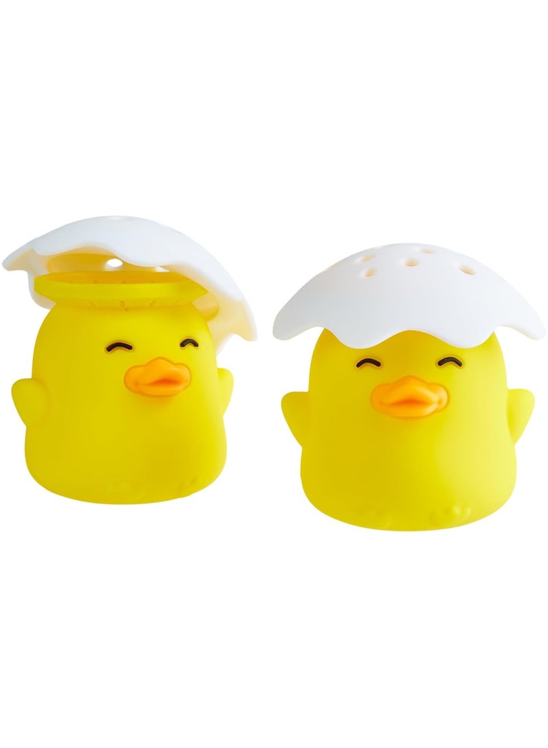 Duck Refrigerator Baking Soda Deodorizer Holder, Refrigerator Odor Absorber Refrigerator Odor Eliminator, Can Absorb Odor, Food Grade Refrigerator Odor Eliminator (Yellow）