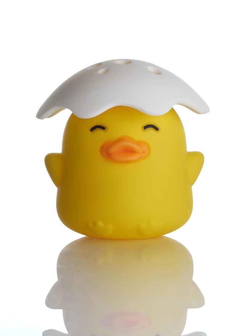 Duck Refrigerator Baking Soda Deodorizer Holder, Refrigerator Odor Absorber Refrigerator Odor Eliminator, Can Absorb Odor, Food Grade Refrigerator Odor Eliminator (Yellow）
