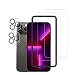 HKKAIS Easy Alignment Frame Designed For iPhone 13 Pro 61 inch Tempered Glass Screen Protector 2Pack Camera Lens Protector Film 2Pack - Image 2