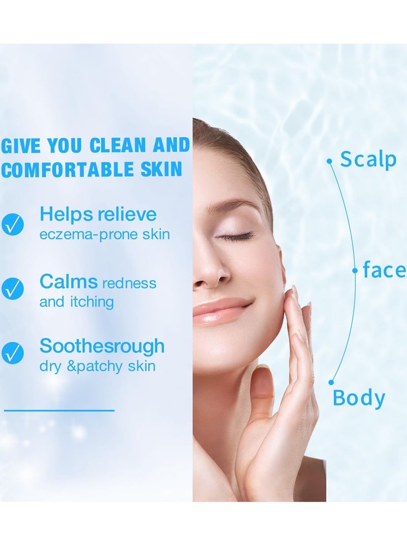 HEALMUSZ 100g Eczema Cream Anti Itch Cream for Eczema Prone and Dry Skin Relief for Itching Redness Flaking and Irritated Maximum Strength Eczema Relief Cream  - Image 5