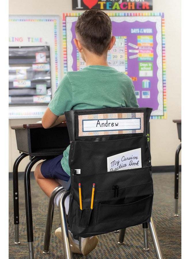 Teacher Created Resources Black Canvas Chair Pocket (TCR20883) - Image 2