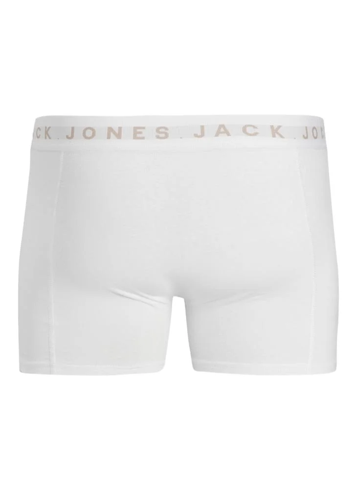 JACK & JONES 3 Pack Jacbennett Solid Trunks
