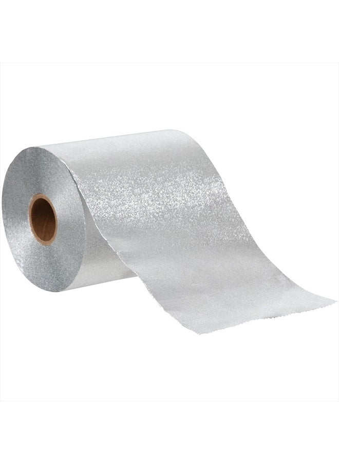 ForPro Professional Collection - Expert Embossed Aluminum Foil Roll, 320 Ft Hair Foils for Color Application and Highlighting Services, Silver, Medium, 5W - Image 1