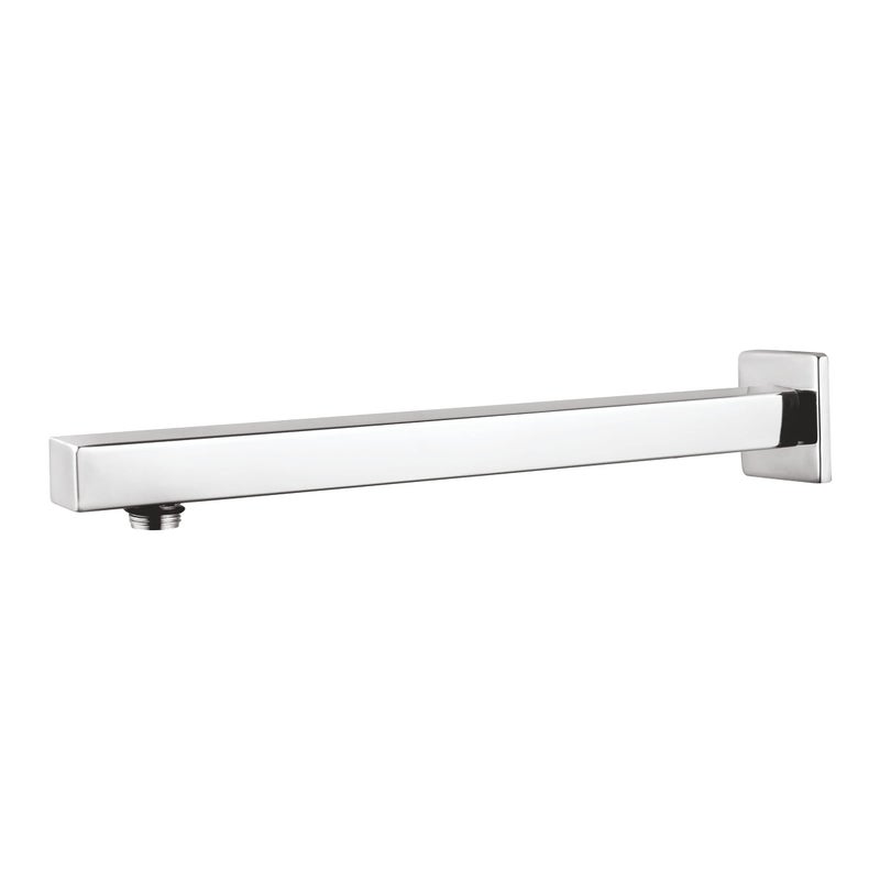 Ruhe® 12 Inches Premium Grade Stainless Steel Square Shower Arm with Flange - Image 5