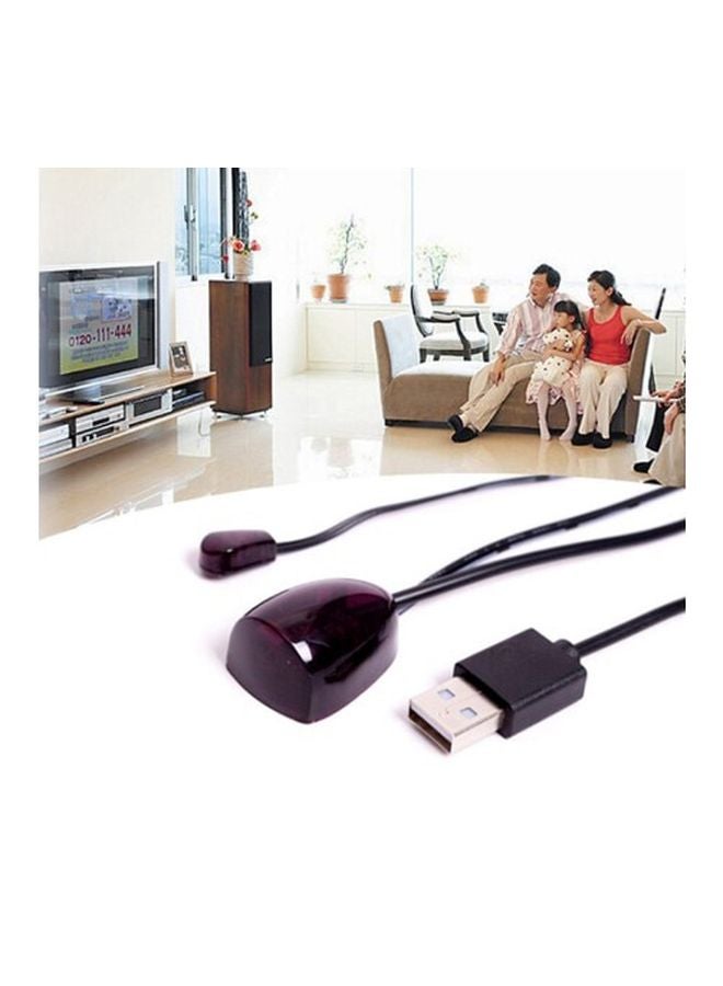 NIBEMINENT USB Adapter For IR Remote Control Black  - Image 2
