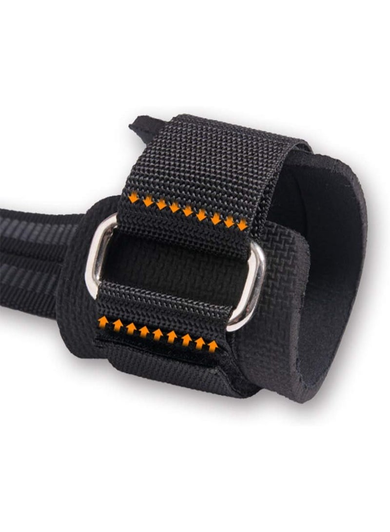 PTTIMFFM Weight Lifting Wrist Straps for Gym, Anti-Slip Lifting Straps with Wrist Protection for Deadlifts, Strength Training, Bodybuilding & Powerlifting - Image 3