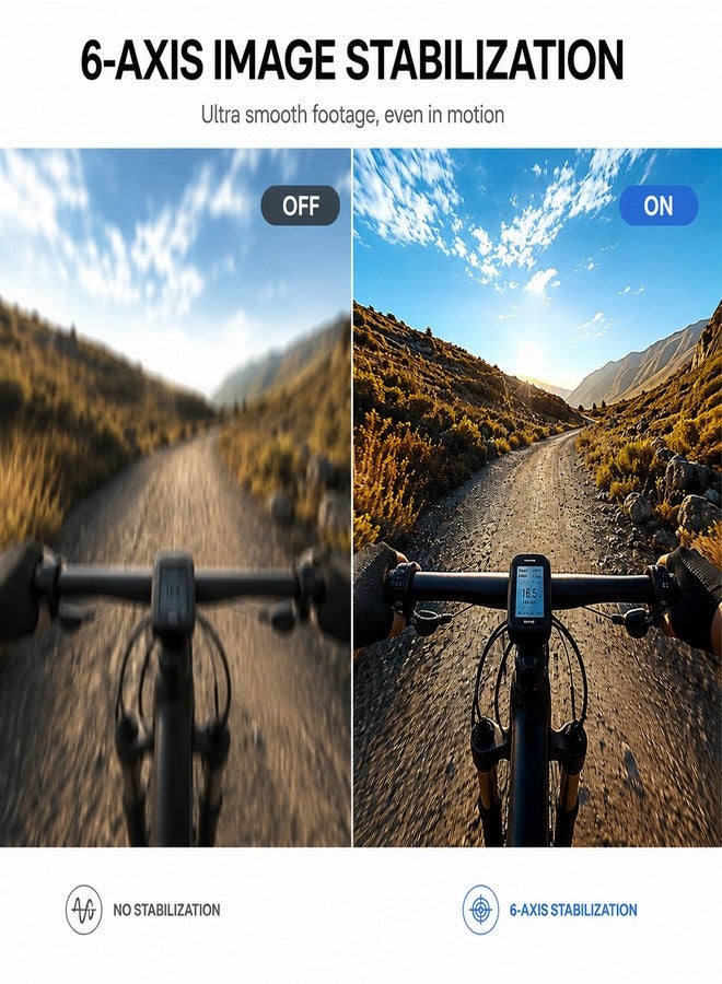 SixBondsCam 4K Mini Body Camera with Stabilization, Wearable POV Action Cam with 64GB Storage, Magnetic Hands-Free Recording for Cycling, Travel, Work, Daily Vlogging - Image 2
