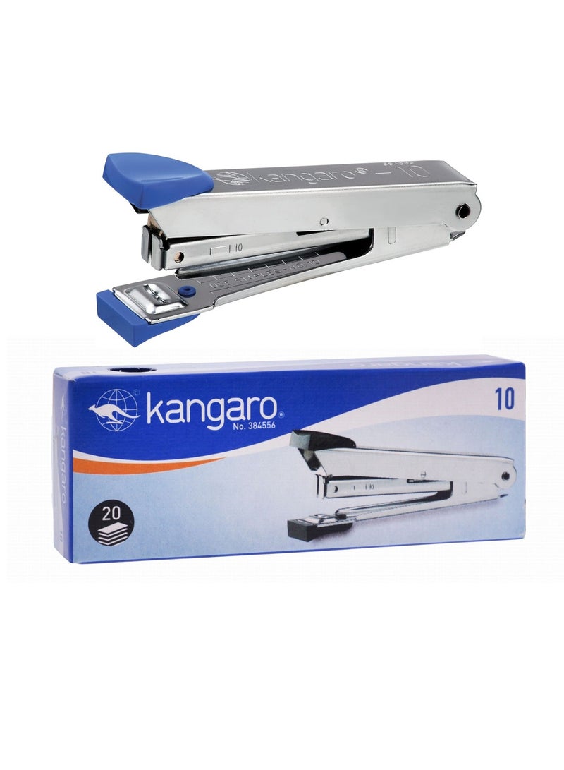 Kangaro 1-Piece #10 Stapler With With Four Pack Of Pins  - Image 2