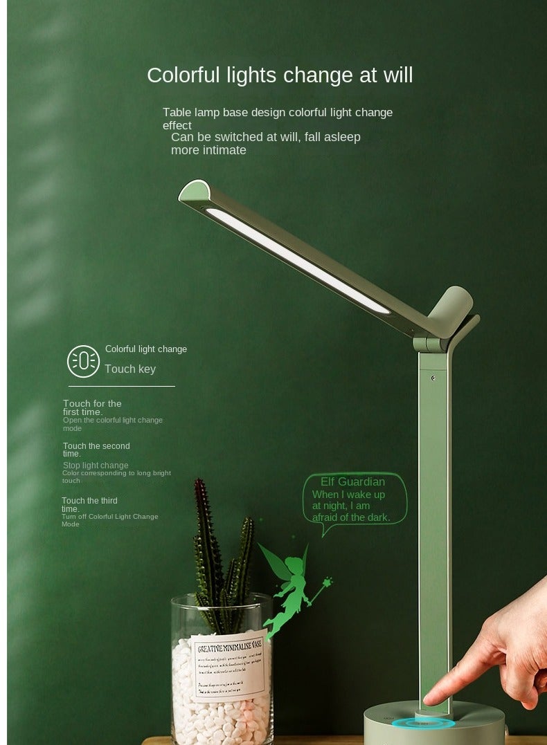 Special eye protection for children's learning, student reading and writing, rechargeable LED bedside folding lamp - Image 5