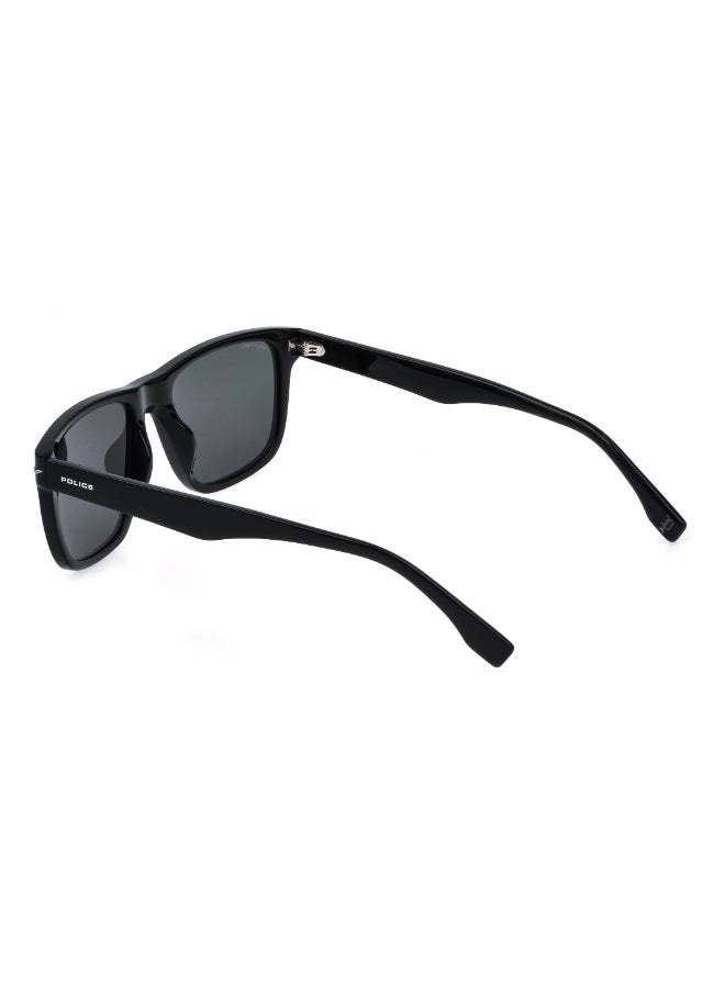 POLICE نظارات شمسية مربعة بإطار كامل SPLQ83M - Image 4