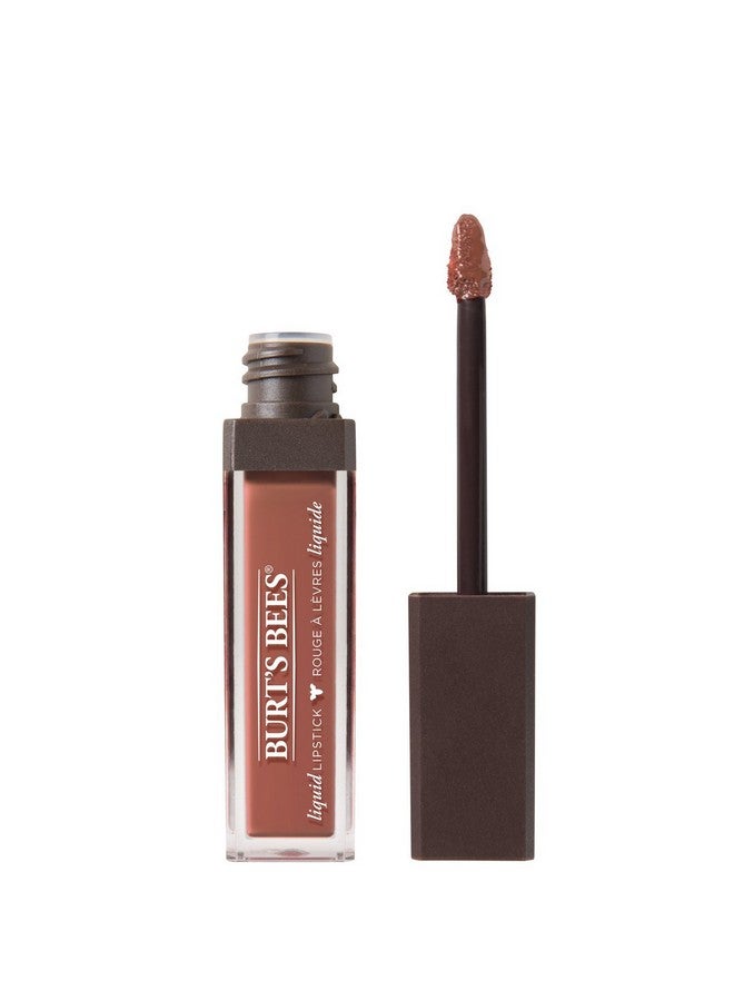 Burt's Bees 100% Natural Glossy Liquid Lipstick, Sandy Seas, 1 Tube - Image 1