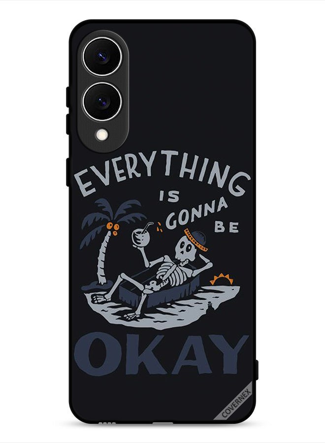 Covernex Samsung Galaxy S25 Edge Protective Case Cover Everything Is Gonna Be Ok - Image 1