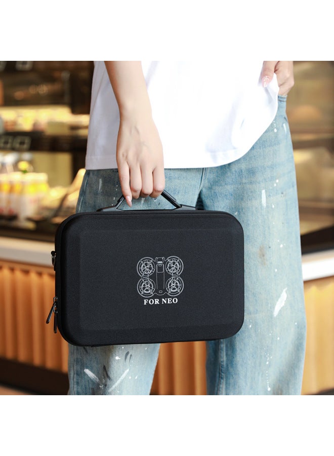 Bkano Is Suitable For DJI Neo Cosmetics Bag For DJI Neo Bag Changfei Suit Bag Cosmetics Bag Storage Box Box-Color:Neo Changfei Version Black Shoulder Storage Box-Size:About 31*21*9cm  - Image 4
