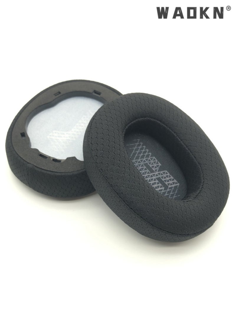 WAOKN Ear Cushion Memory Foam Ear Pads Replacement Earphone Sleeves Earmuffs Sponge Covers Compatible with JBL E65 E65BTNC / Duet NC / Live 650BTNC Live 660 BTNC Headphone ( Black )  - Image 5