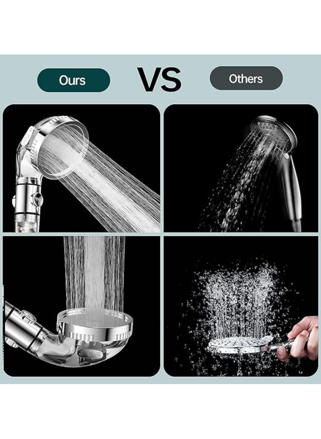 H2O High pressure water filter shower head and impurity filter - Image 2