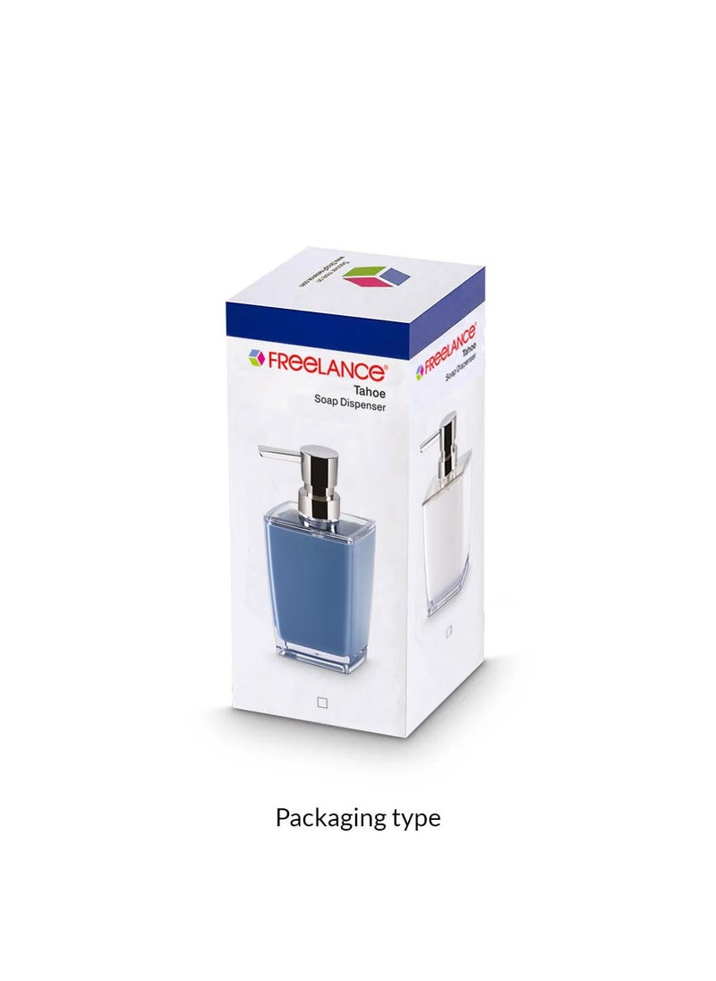 Freelance - Freelance Tahoe Soap Dispenser|Sanitizer Dispenser, Lotion, Shampoo Dispenser | Handwash Bottle for Kitchen | Soap Dispenser for Wash Basin (Blue) - Image 1