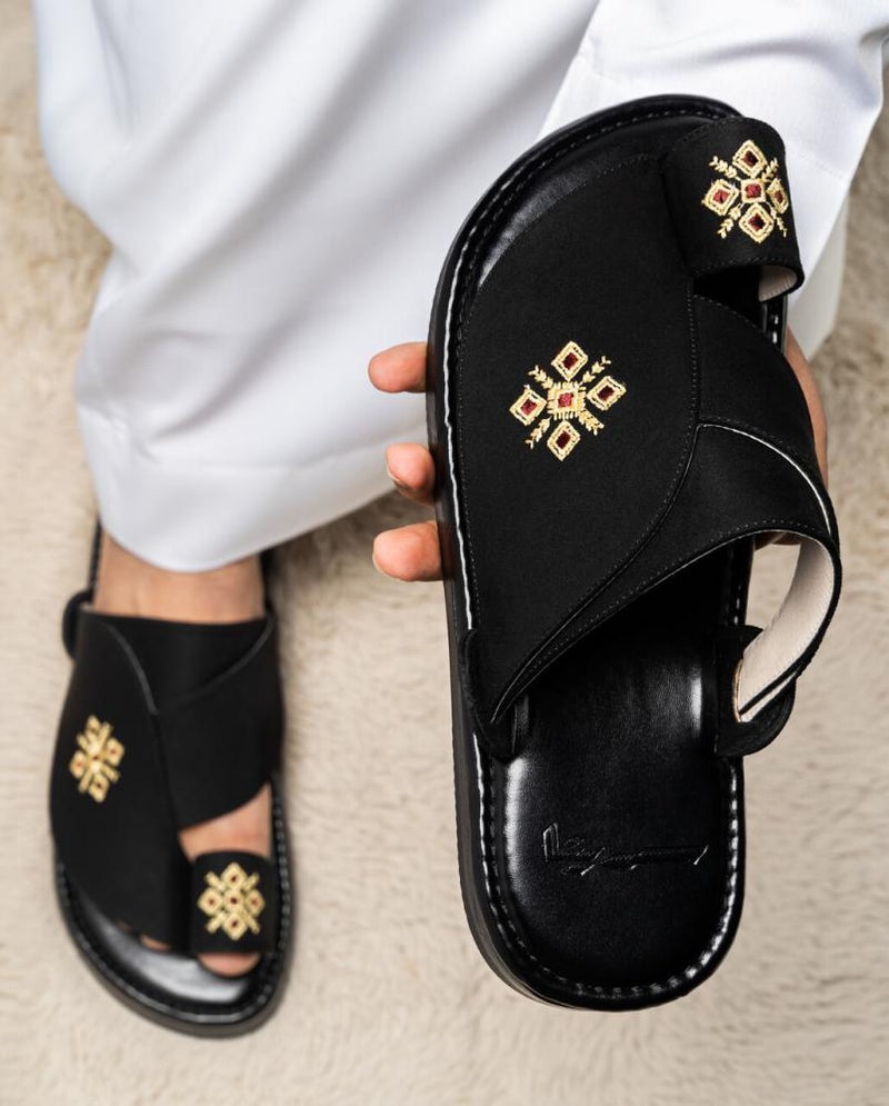 Arabic Sharqi Sandals | Brown | Sandals Traditional footwear - Image 4