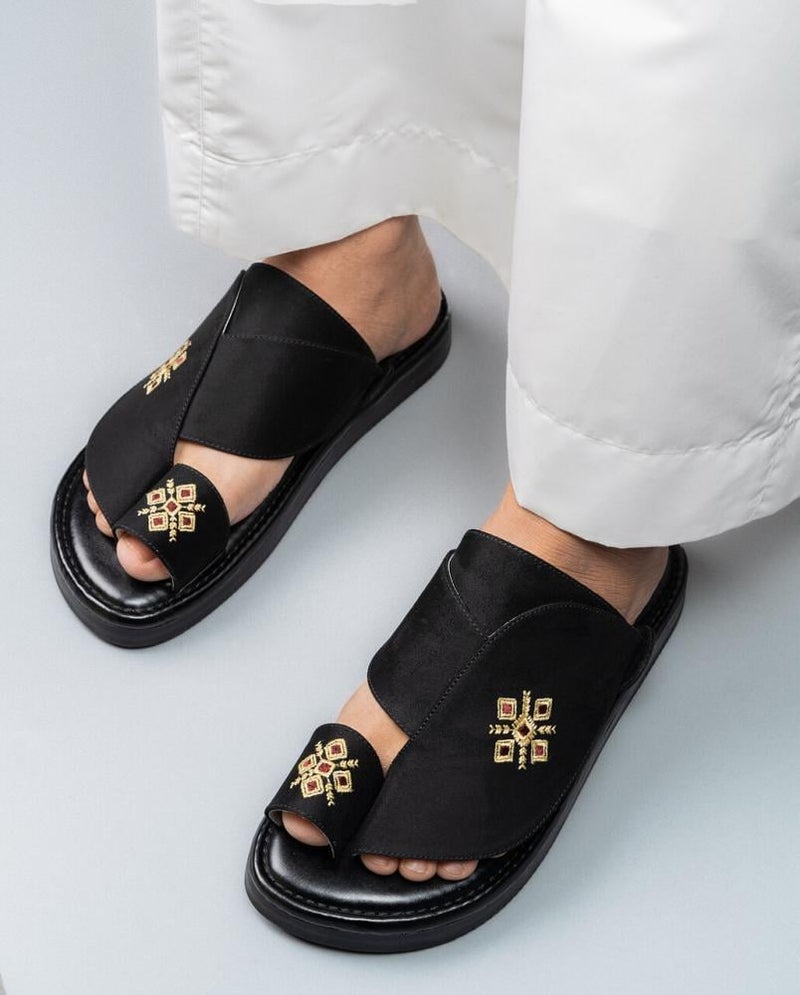 Arabic Sharqi Sandals | Brown | Sandals Traditional footwear - Image 3