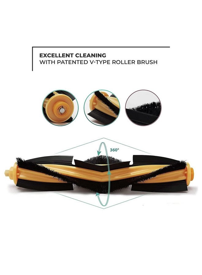 ECOVACS Original Accessory Kit for DEEBOT OZMO 950|N8|N8 Pro|T8| T8 Pro Only (1 X Roller Brush, 4 X Side Brush & 3 X EPA Filter), For Approx 1 year of regular usage (Not Compatible to any other model) - Image 3