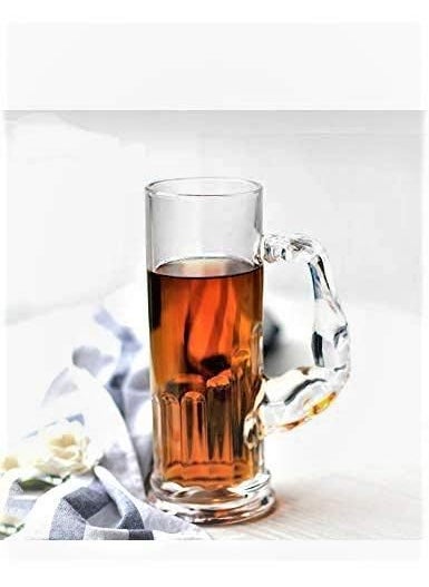HEIP HEIP Italian Premium Glass Beer Mug Transparent 600ml SAT of 1  - Image 5